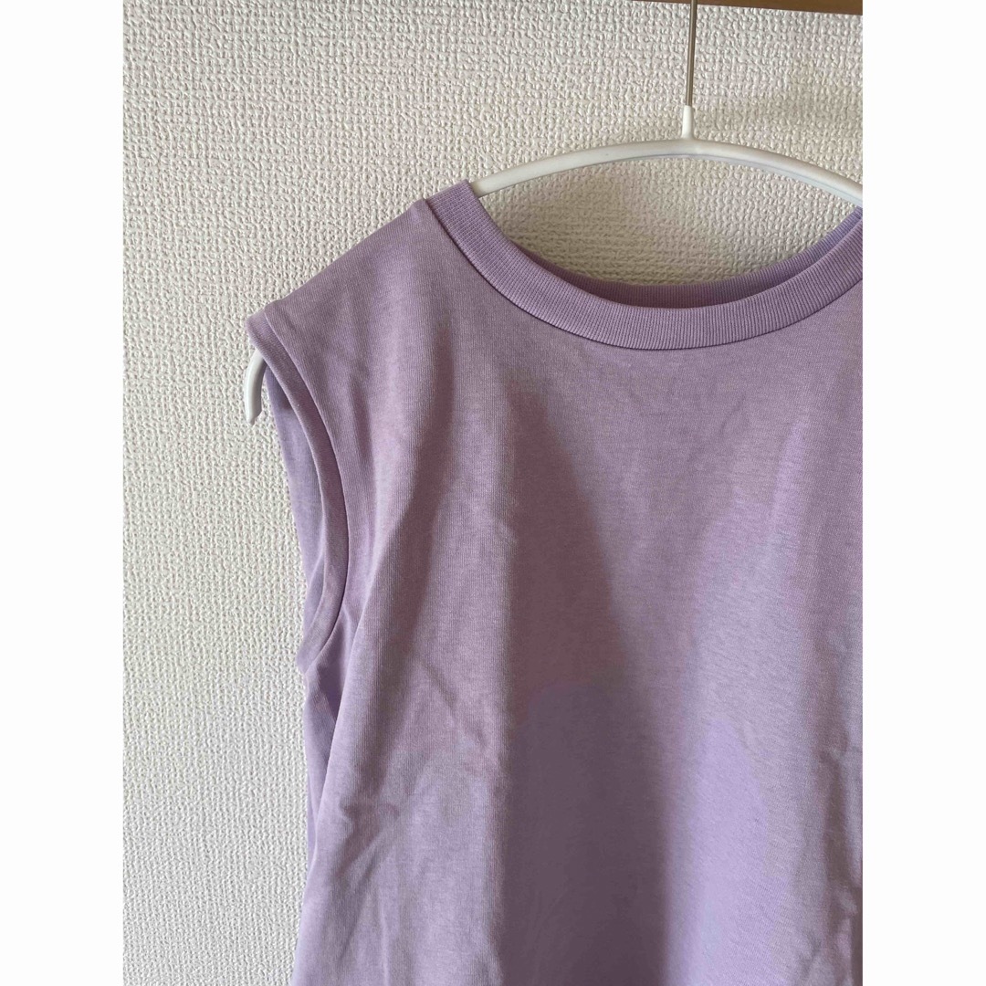 TOMORROWLAND(トゥモローランド)のbow.a ボウエー COTTON SLEEVELESS TOPS  レディースのトップス(シャツ/ブラウス(半袖/袖なし))の商品写真