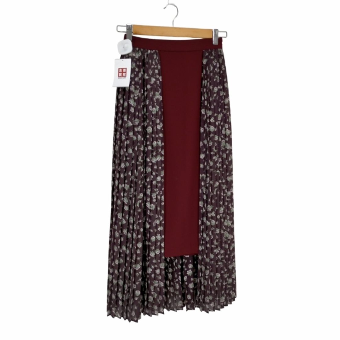 CLANE(クラネ) 21SS BI COLOR PLEATS SKIRT