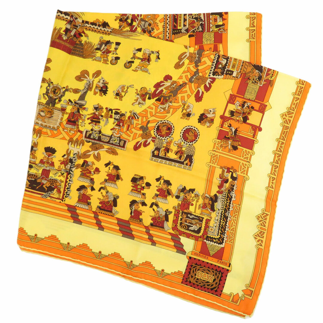 HERMES カレ90 ASTRES et SOLEILS 天体と太陽 スカーフ シルク