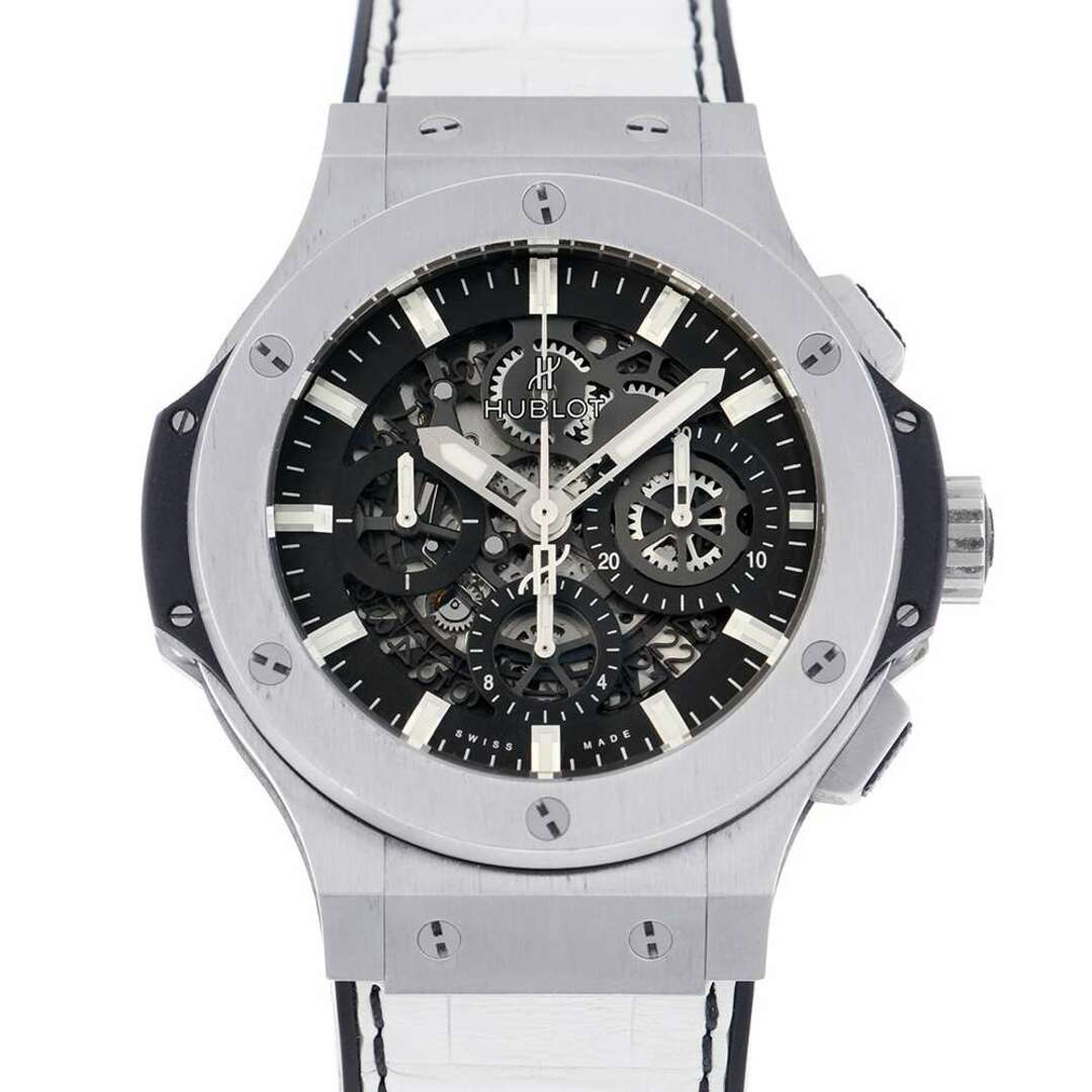 ウブロ ビッグバン アエロバン スチール 311.SX.1170.GR HUBLOT 腕時計 スケルトン