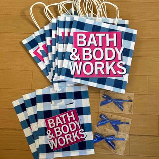 バスアンドボディーワークス(Bath & Body Works)のBath & body works ショップ袋　リボン🎀(ショップ袋)