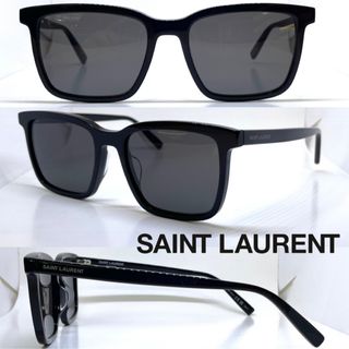 本物 【中古】SAINT LAURENT◇メガネ/ウェリントン/ベッコウ柄/BRW/CLR