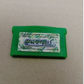 ゲームボーイアドバンス(ゲームボーイアドバンス)のポケットモンスター　緑  リーフグリーン GBA ゲームボーイアドバンス(携帯用ゲームソフト)