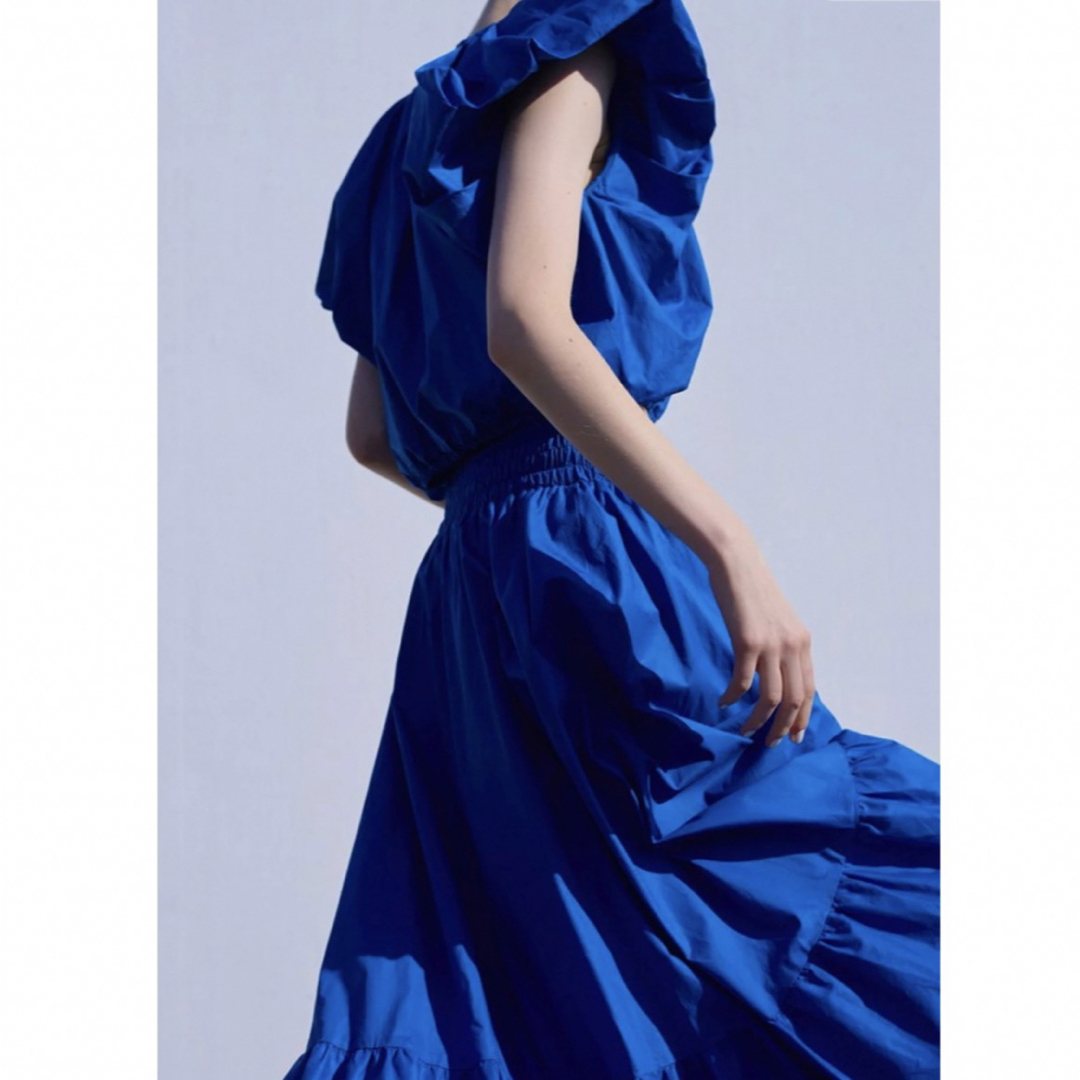 emmi atelier(エミアトリエ)のemmi 裾バルーンフレアスカート レディースのスカート(ロングスカート)の商品写真
