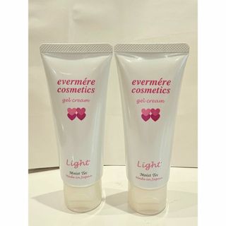 エバメール(evermere)のevermere エバメール ゲルクリームLight70ｇ2本組(オールインワン化粧品)