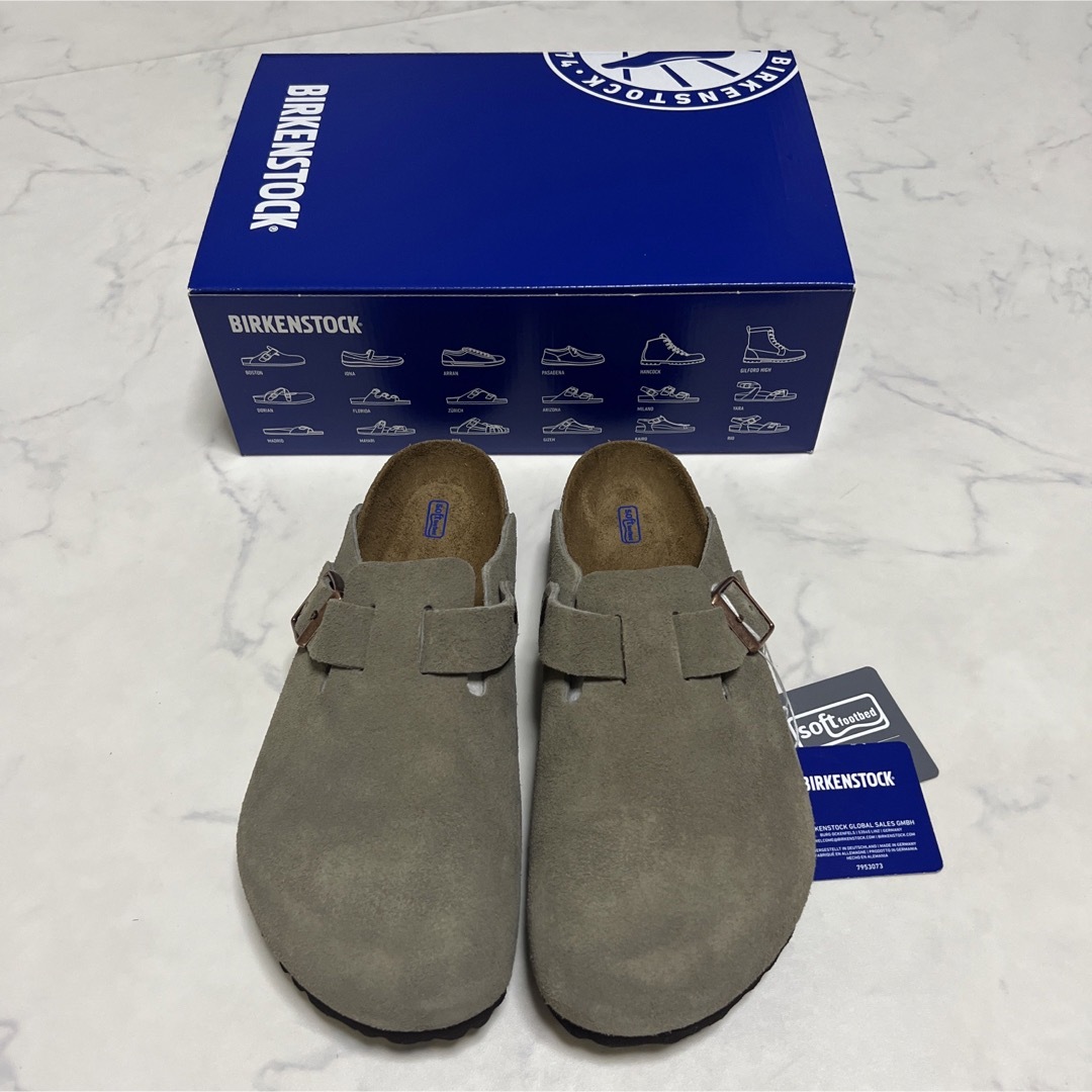 BIRKENSTOCK(ビルケンシュトック)のBIRKENSTOCK ビルケンシュトック Boston/ボストン ベージュ メンズの靴/シューズ(サンダル)の商品写真