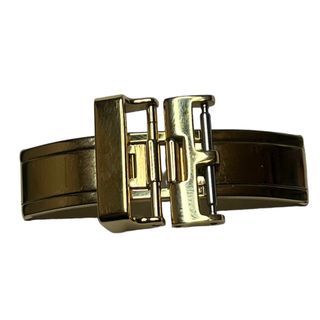 入手困難】カミーユフォルネ 両開き dバックル 16mm イエローゴールド-
