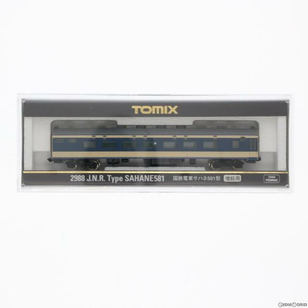 2988 国鉄電車 サハネ581形 増結用(動力無し) Nゲージ 鉄道模型 TOMIX(トミックス)