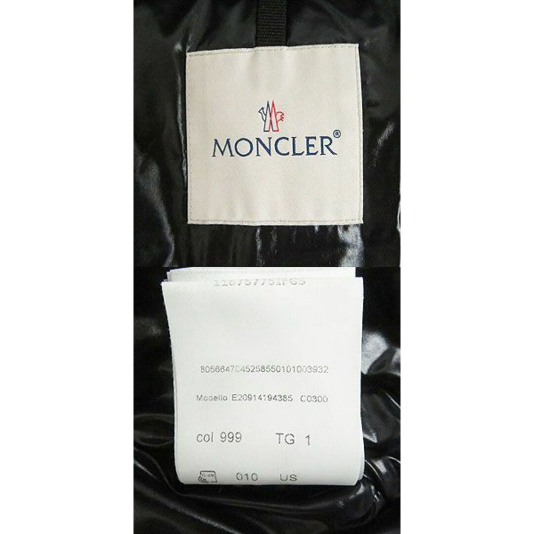 MONCLER - 美品□19-20AW MONCLER/モンクレール ロゴ刺繍デザイン