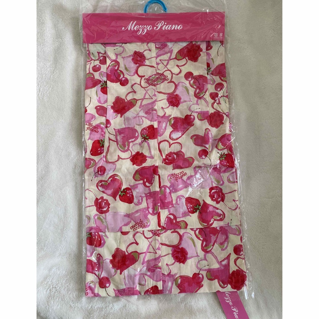 新品未使用♡メゾピアノ♡ハートいちごさくらんぼ薔薇浴衣♡120㎝ | フリマアプリ ラクマ