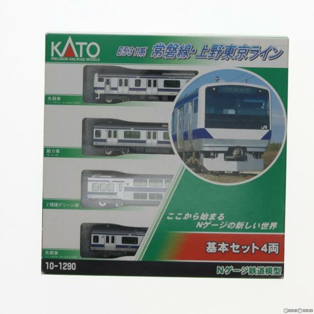 10-1290 E531系 常磐線・上野東京ライン 4両基本セット(動力付き) Nゲージ 鉄道模型 KATO(カトー)