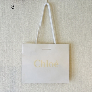 クロエ(Chloe)の【3】Chloe.ショップバック(ショップ袋)