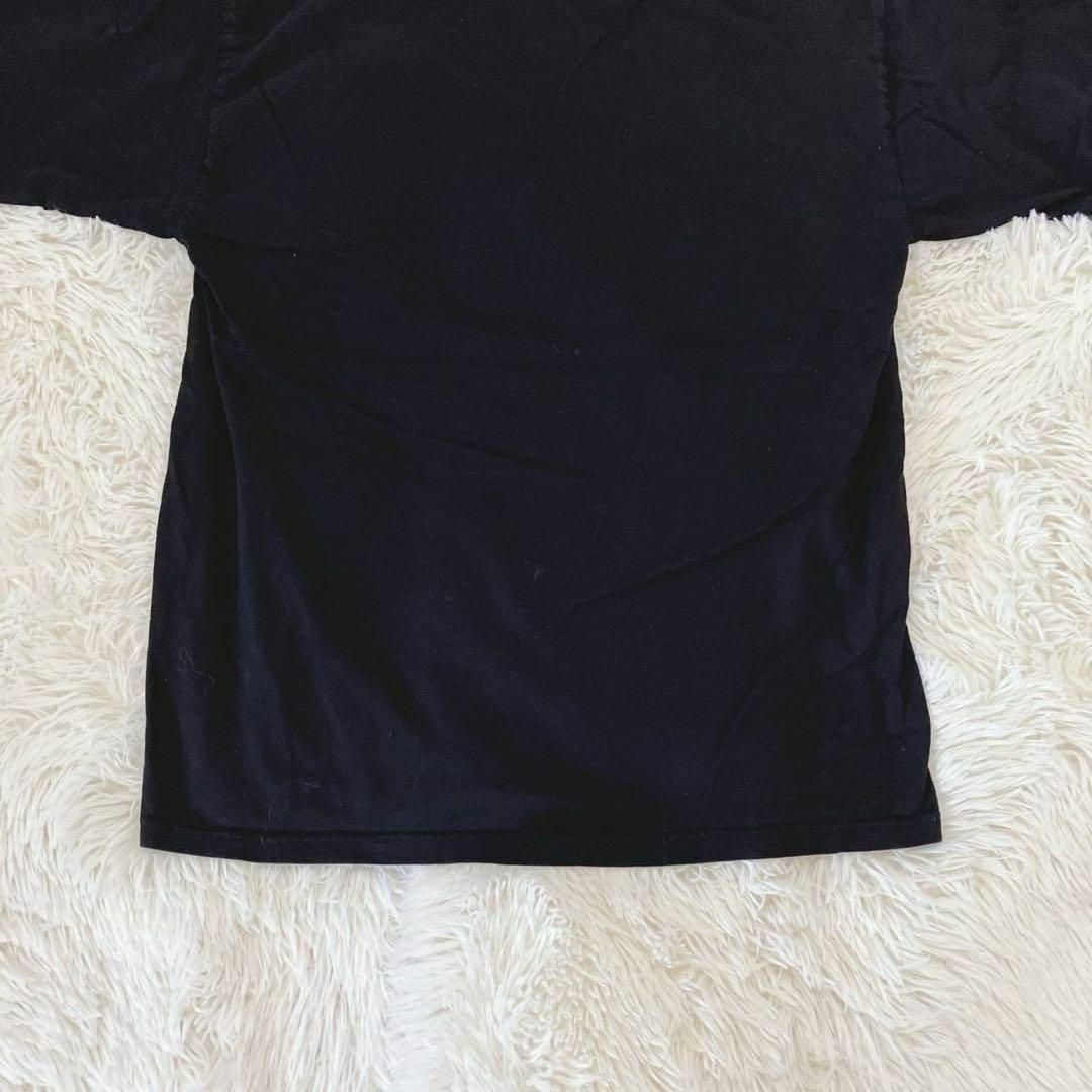 AUDI(アウディ)のAUDI　アウディ　カーディーラー　販促品　メンズ黒半袖Ｔシャツ　ブラック夏古着 メンズのトップス(Tシャツ/カットソー(半袖/袖なし))の商品写真