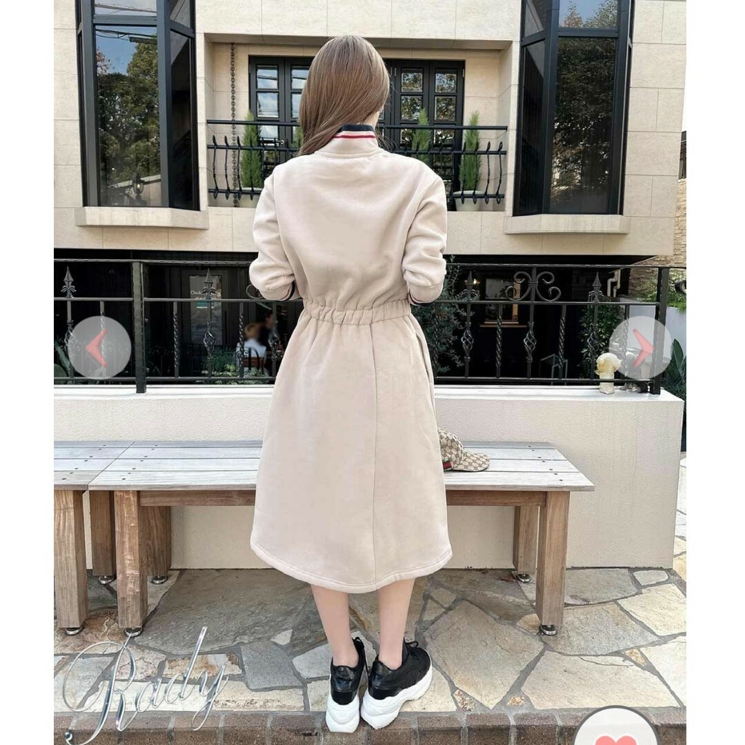 Rady - Rady スタンドカラーワンピース ワンピース トリコロール Rady - Rady スタンドカラーワンピース ワンピース トリコロール