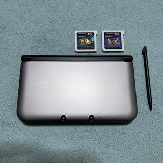 ニンテンドー3DS(ニンテンドー3DS)のNintendo 3DSLL  シルバー(携帯用ゲーム機本体)