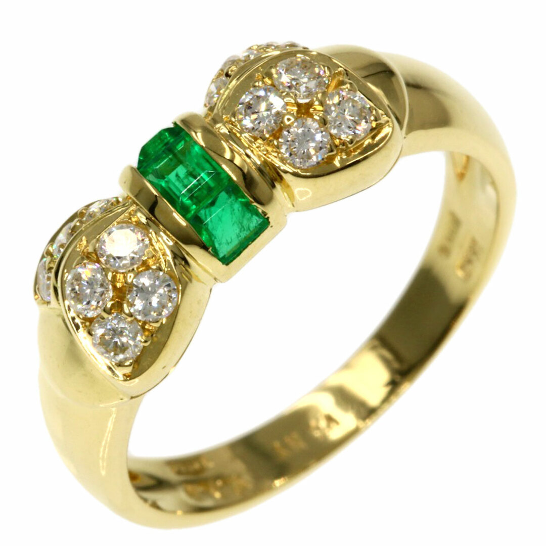 Van Cleef & Arpels(ヴァンクリーフアンドアーペル)のVan Cleef & Arpels エメラルド ダイヤモンド リング・指輪 K18YG レディース レディースのアクセサリー(リング(指輪))の商品写真