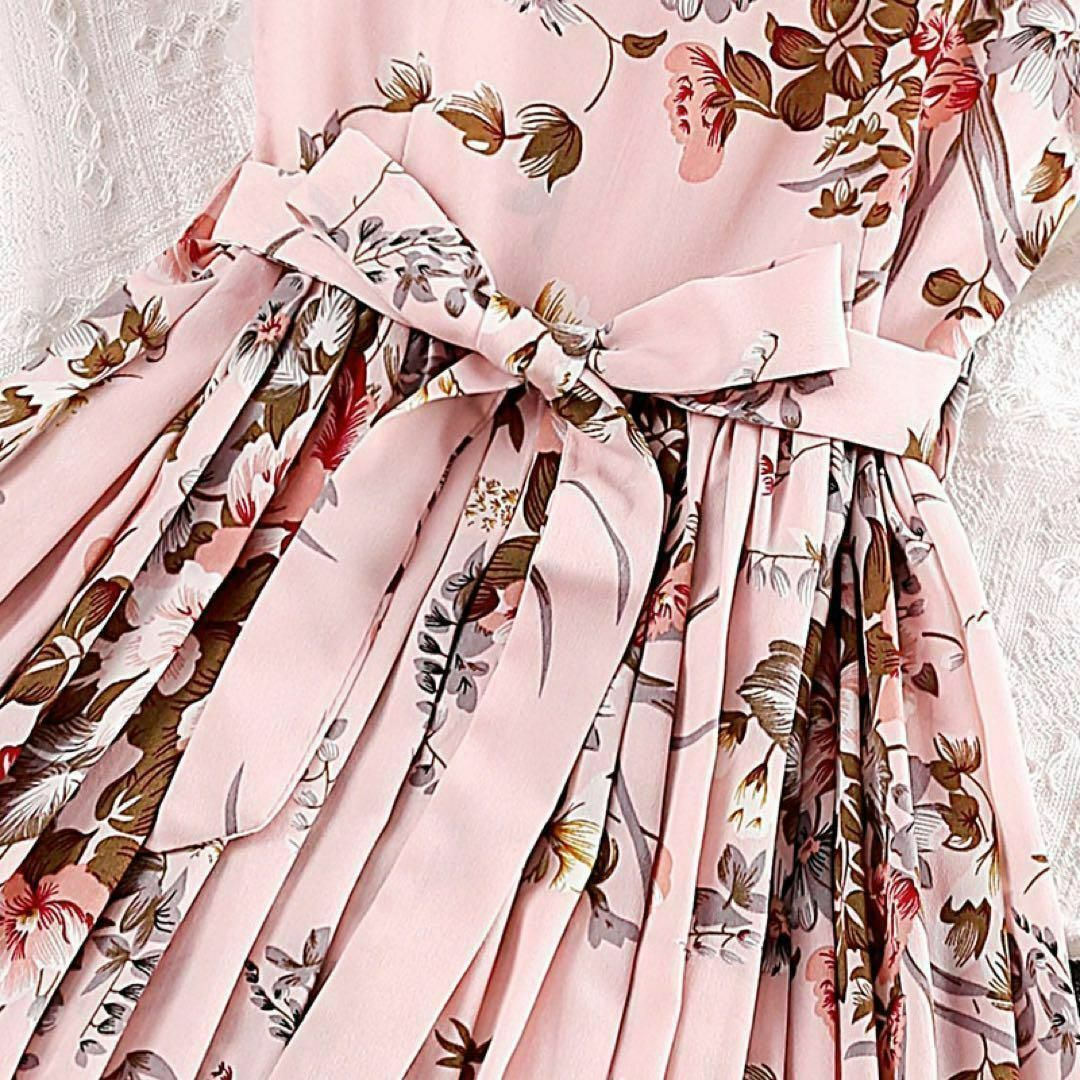 花柄ワンピース ピンク 150 フォーマル ドレス 女の子 キッズ ジュニア