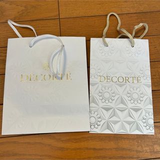 コスメデコルテ(COSME DECORTE)のコスメデコルテ　紙袋　2枚(ショップ袋)