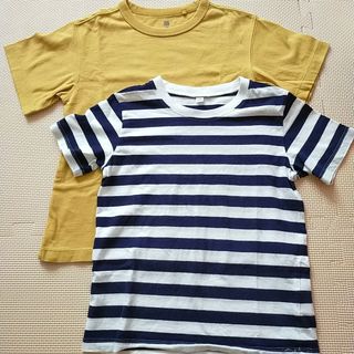 UNIQLO 無印良品 Tシャツ2枚セット 120(Tシャツ/カットソー)