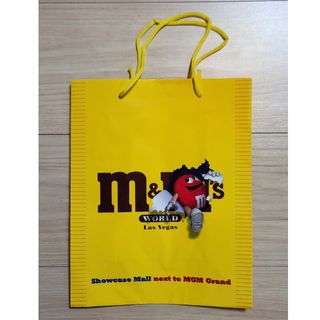 エムアンドエムアンドエムズ(m&m&m's)のm&m's　紙袋　新品　アメリカ　直営店(その他)