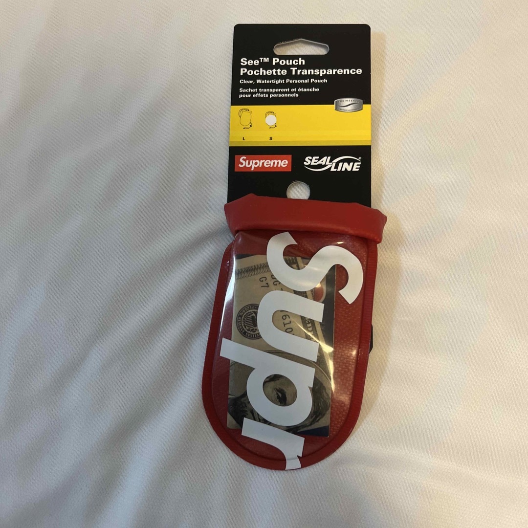 supreme See Pouch Small Red