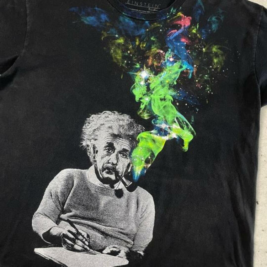 ALBERT EINSTEIN  アルベルトアインシュタイン プリントTシャツ 人物Tシャツ メンズL