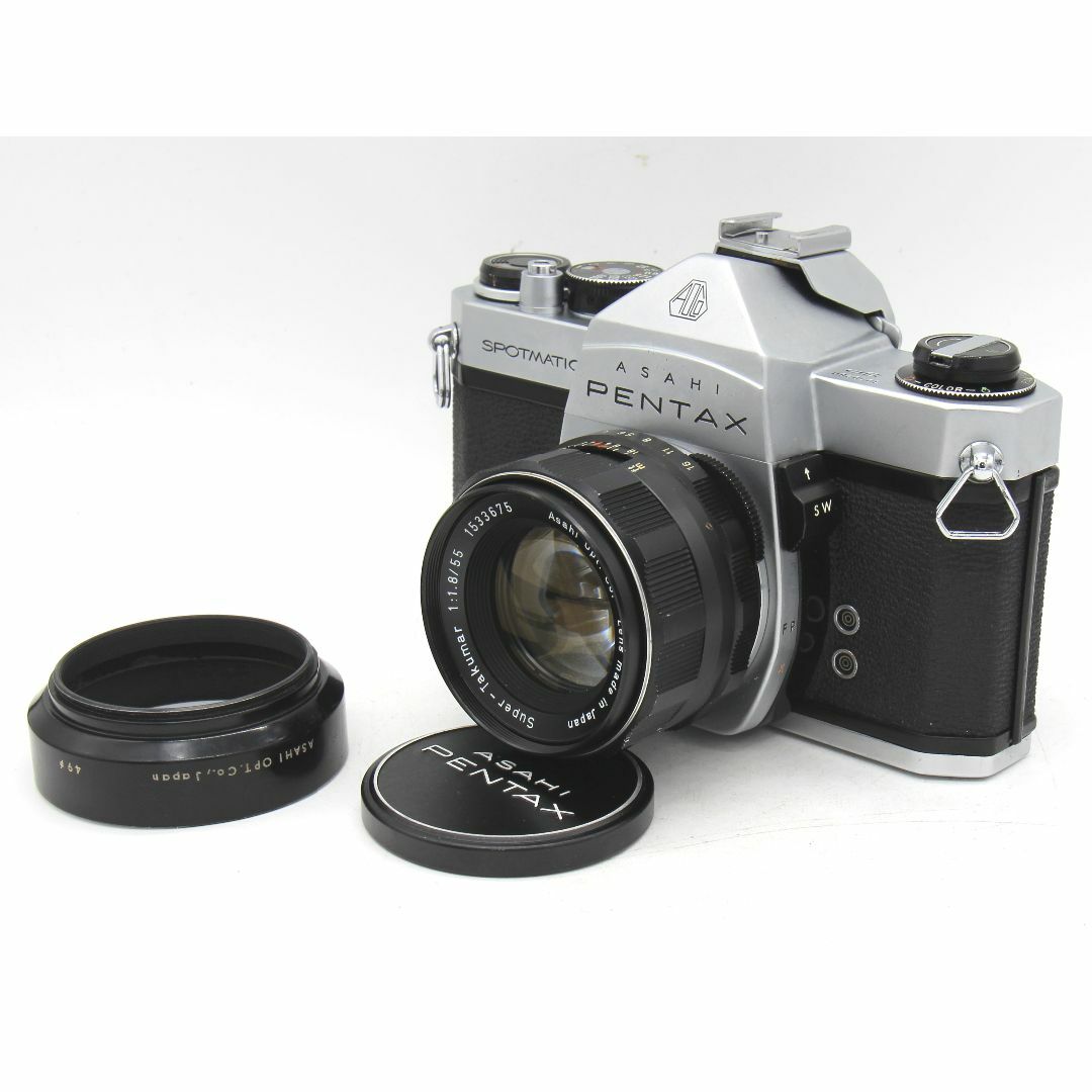 earlycards.com - 整備済み ペンタックスSP ブラック SMC TAKUMAR 55mm