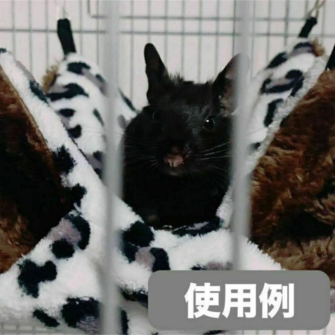 ハンモック☆豹柄☆ピンク☆デグー☆モモンガ☆小動物用☆Sサイズ