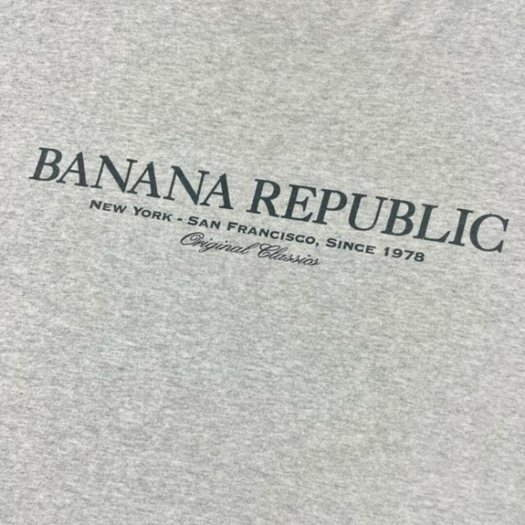 90年代 USA製 BANANA REPUBLIC バナナリパブリック フロントロゴ プリント Tシャツ メンズL-XL相当 | フリマアプリ ラクマ