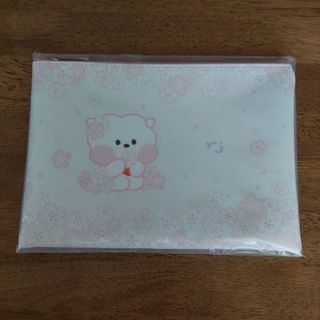 ビーティーイシビル(BT21)のBT21 minini Cherry Blossom ポーチ RJ(アイドルグッズ)