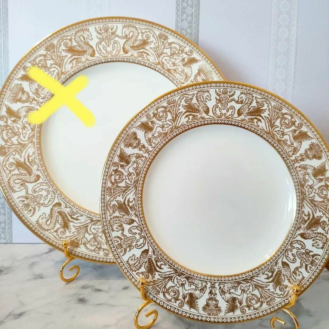WEDGWOOD - 美品□ウェッジウッド ゴールド ピオニー カップ&ソーサー