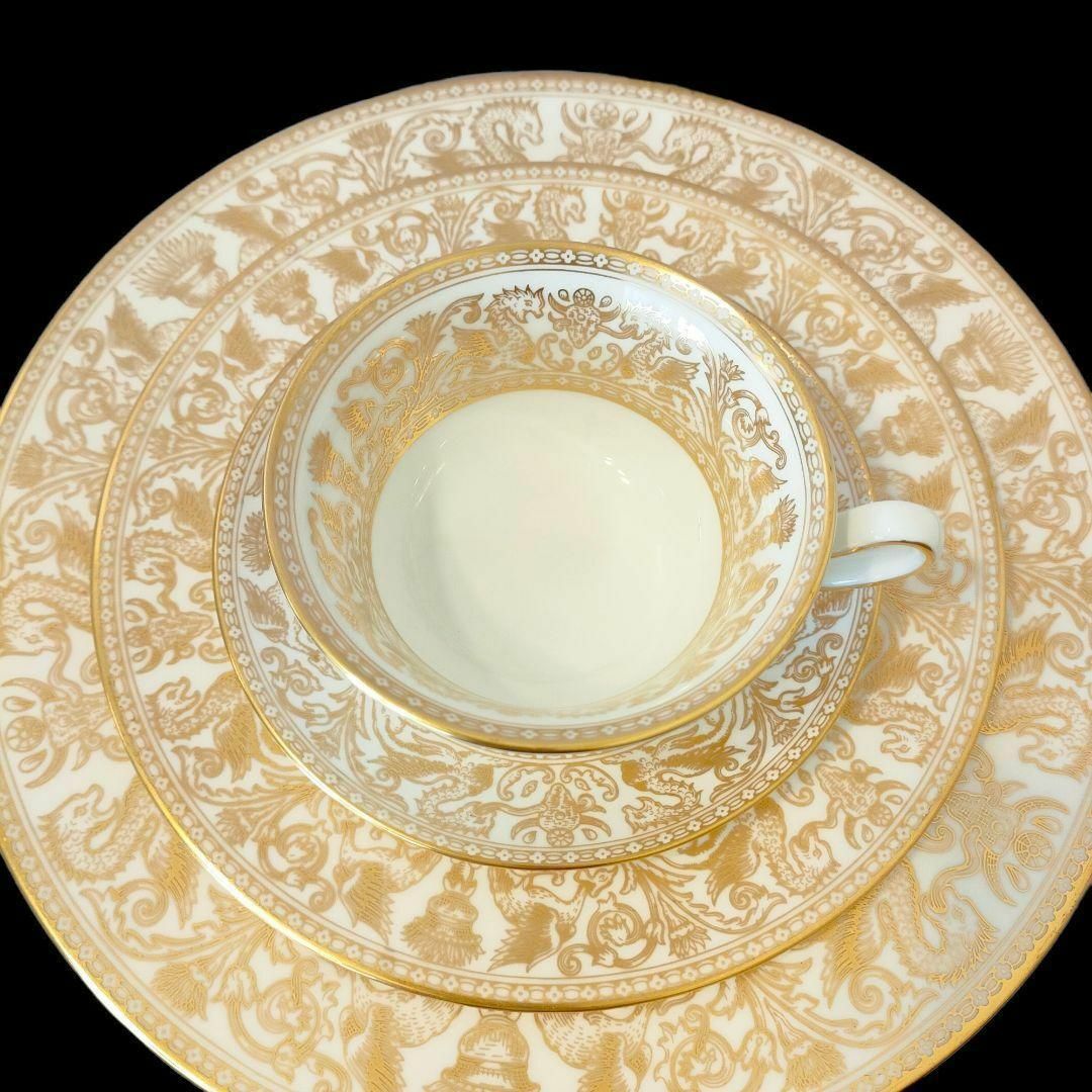 WEDGWOOD - ウェッジウッド ゴールド ピオニー カップ&ソーサー