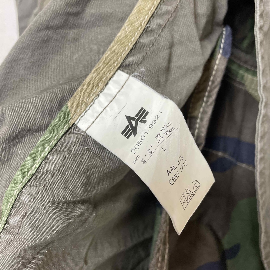 ALPHA INDUSTRIES(アルファインダストリーズ)のAlpha Industries ミリタリージャケット メンズのジャケット/アウター(ミリタリージャケット)の商品写真