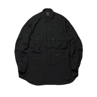 BALMAIN - バルマン エポーレット 長袖シャツ ブラック 39 装飾