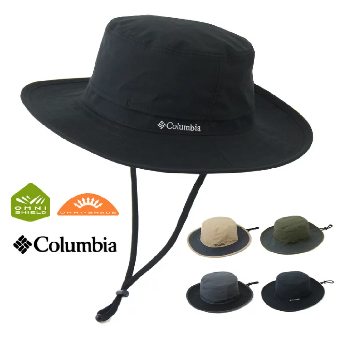 コロンビア　帽子　ブラック
