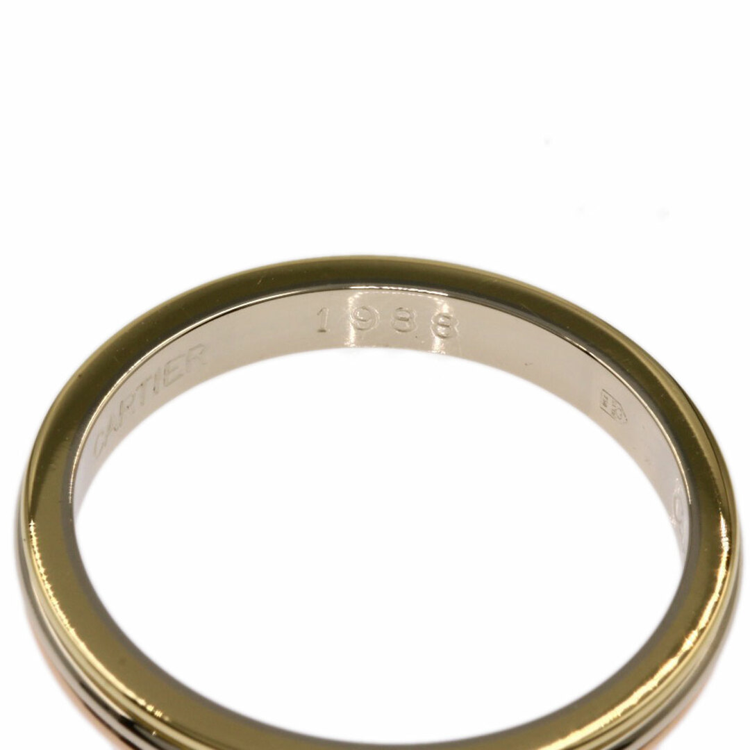 CARTIER スリーカラー #59 リング・指輪 K18YG K18WG K18PG レディース 6