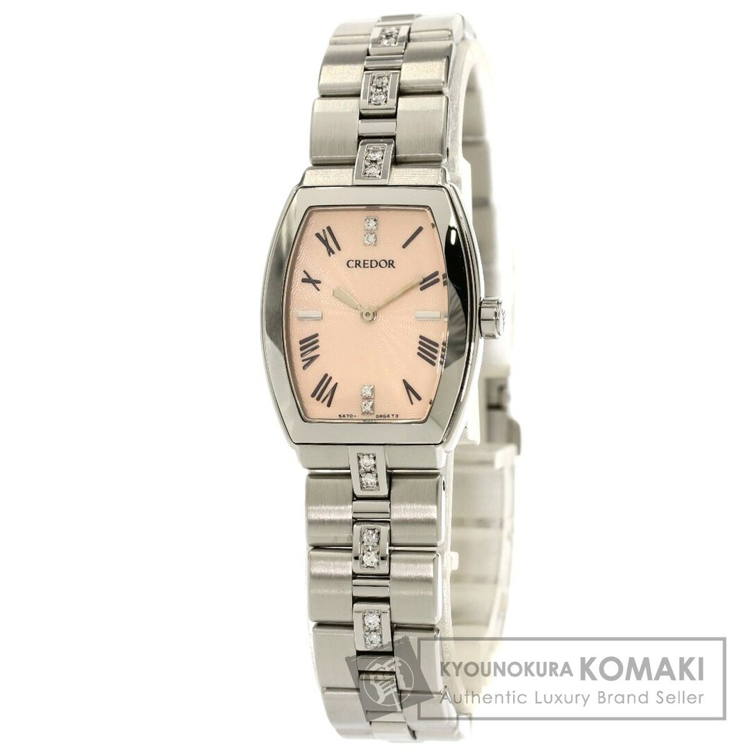 SEIKO 5A70-0AF0 GSWE967 クレドールシグノアクア 16P ダイヤモンド