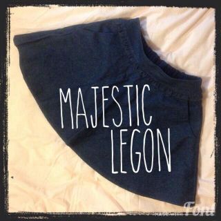 マジェスティックレゴン(MAJESTIC LEGON)のマジェ デニムフレアスカート(ひざ丈スカート)