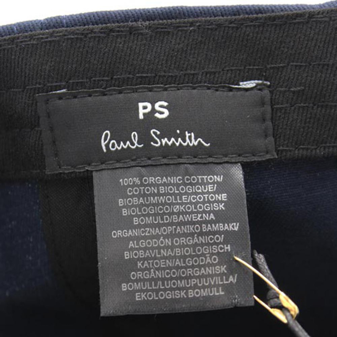 Paul Smith(ポールスミス)の新品 Paul Smith ポールスミス キャップ ネイビー ゼブラ メンズの帽子(キャップ)の商品写真