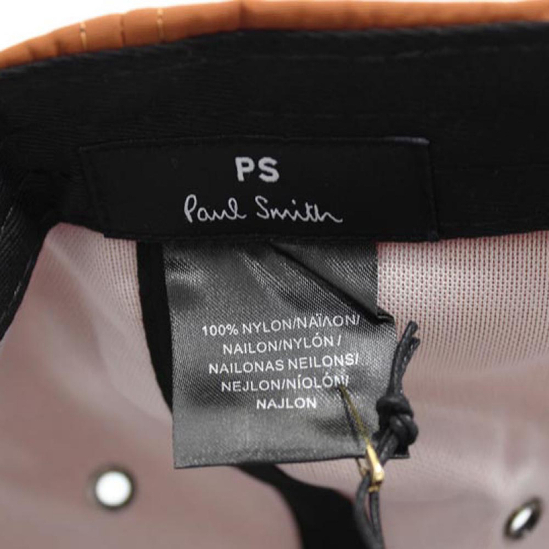 Paul Smith(ポールスミス)の新品 Paul Smith ポールスミス キャップ ブラウン ハッピー メンズの帽子(キャップ)の商品写真