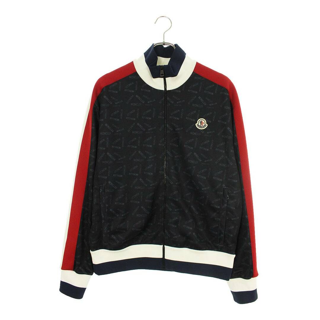 モンクレール  ZIP UP CARDIGAN ロゴ総柄ジャージーブルゾン  メンズ M