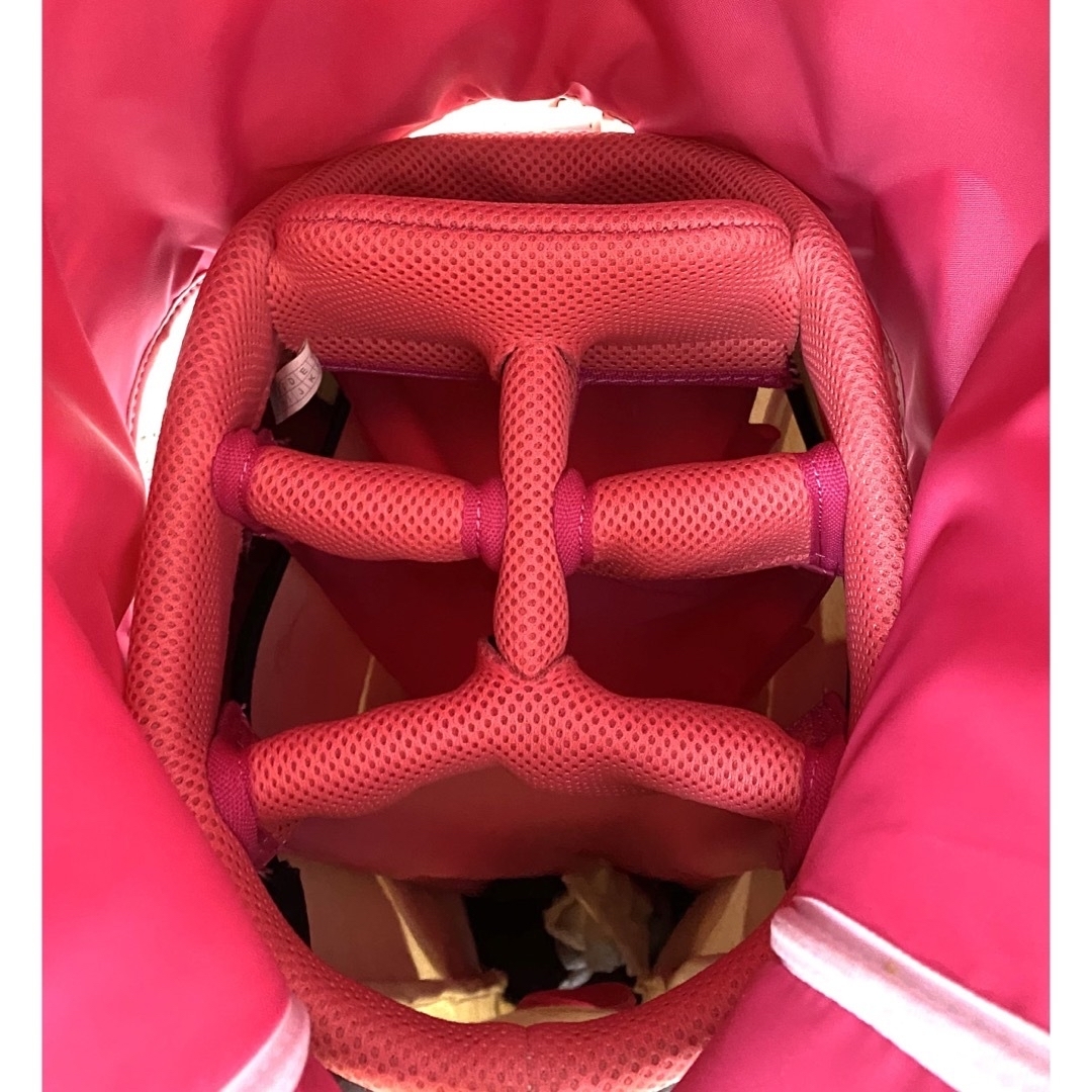JUN&ROPE’(ジュンアンドロペ)のレディース ゴルキャディー バッグ スタンド付き 6分割 可愛い ハート スポーツ/アウトドアのゴルフ(バッグ)の商品写真