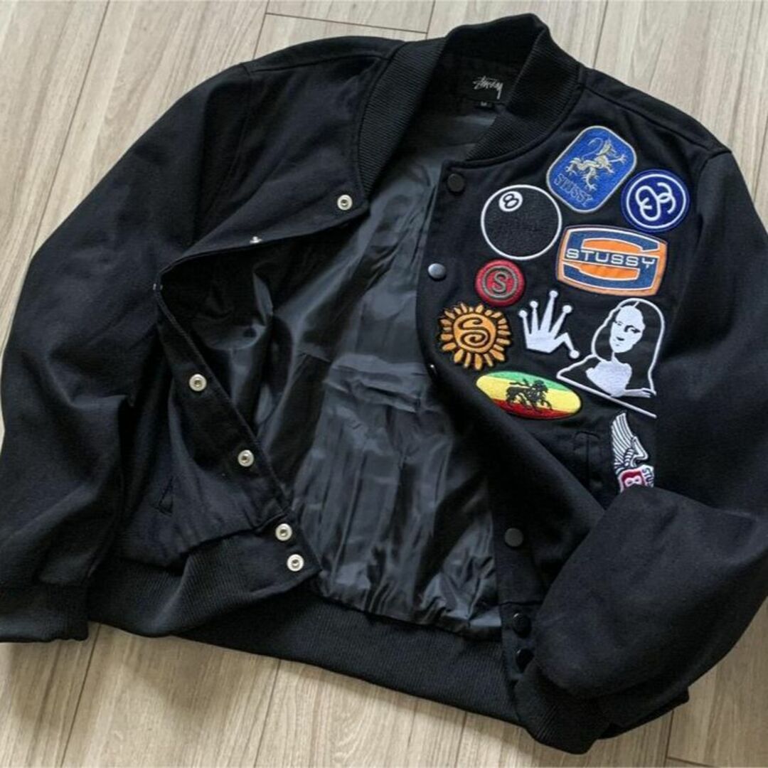 STUSSY - Stussy Souvenir Stadium Bomber Jacket Lの通販 by シモヤマ