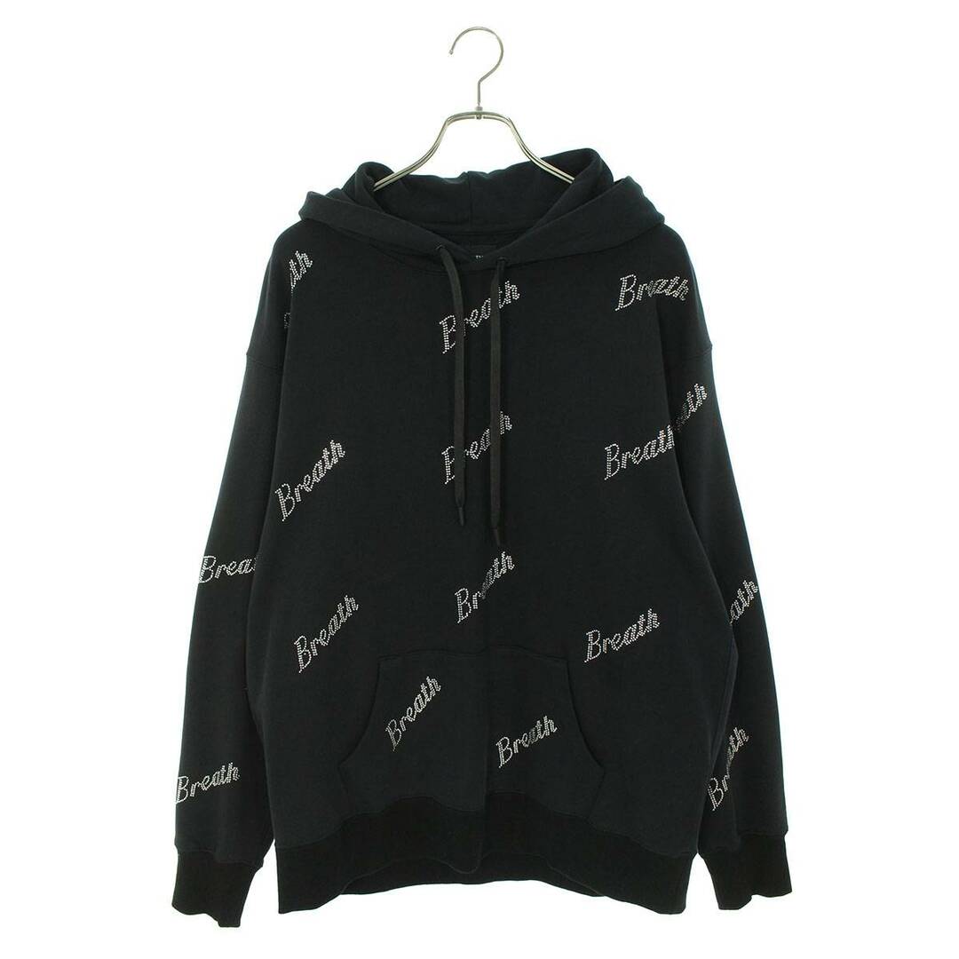 ブレス 22AW RHINESTONE HOODIE BR22AW-C5003 ラインストーンフーディパーカー メンズ XLのサムネイル