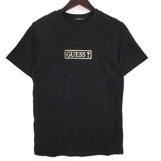 ゲス(GUESS)のゲス GUESS 3D メタリック ボックスロゴ Tシャツ カットソー 半袖 S(Tシャツ/カットソー(半袖/袖なし))