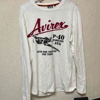 アヴィレックス(AVIREX)のアヴィレックス プリント 長袖 Tシャツ (スウェット)