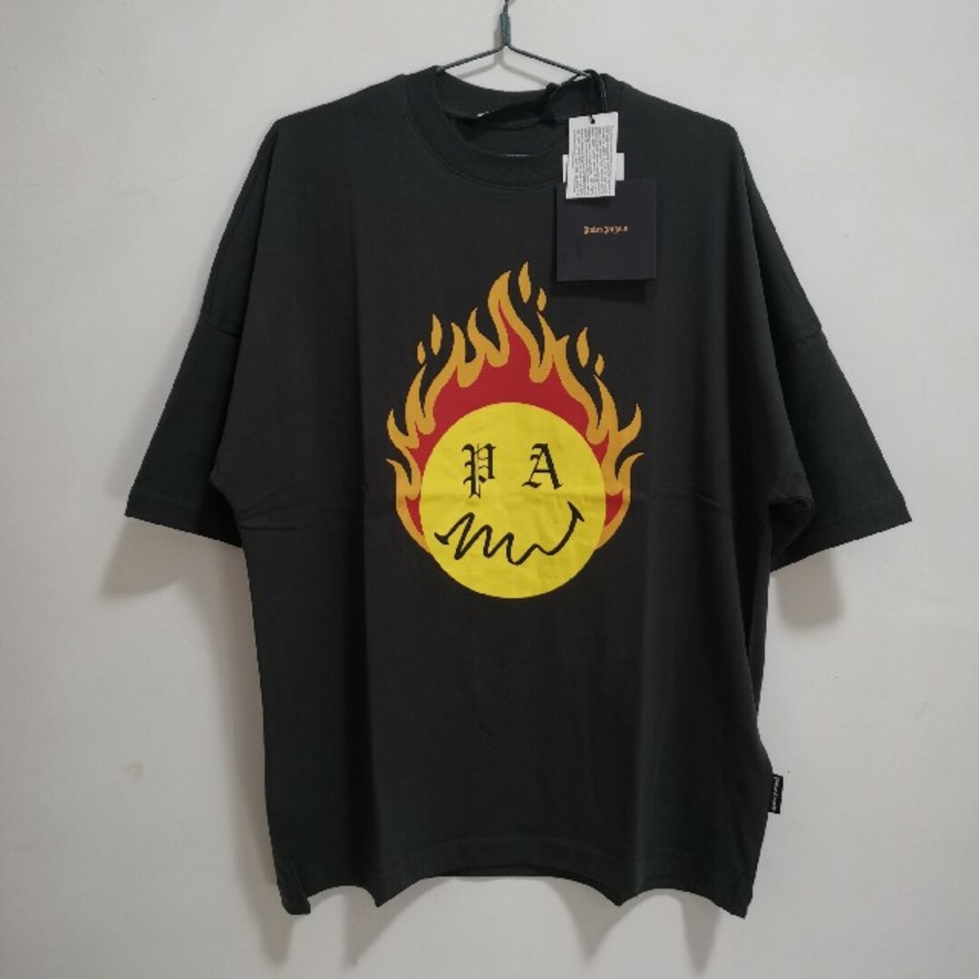 新品　PALM ANGELS BURNING TEE  M