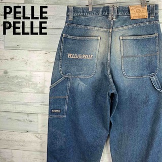 PELLE PELLE - PellePelle ペレペレ 総柄 半袖ボタンシャツ レッド Lの通販 by Enough（イナフ）～輸入