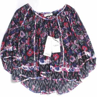 イザベルマラン(Isabel Marant)の22ss イザベルマランエトワール ROXINI フローラルブラウス 36FN (シャツ/ブラウス(半袖/袖なし))