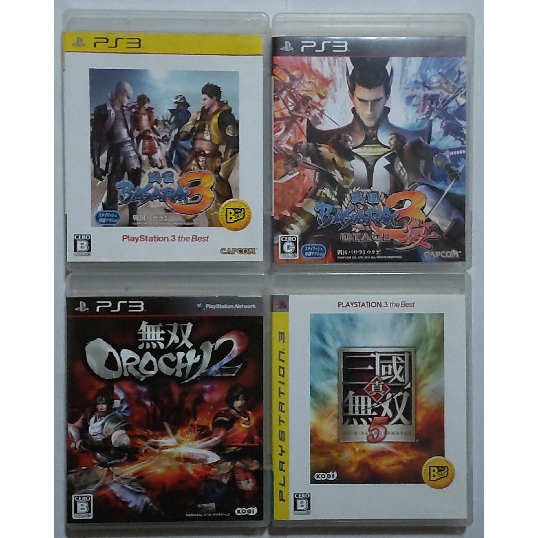 無双OROCHI Z ＆ 無双オロチ２　＆　戦国BASARA３　ps3